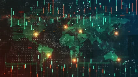 Location Map Classic-1 Stock Footage 169922474