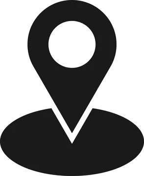 Location map indicator icon. 스톡 일러스트