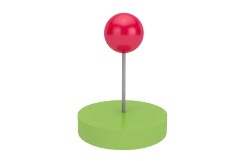 Location map pin gps pointer markers 3d illustration for destination minima.. 스톡 일러스트