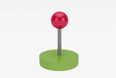 Location map pin gps pointer markers 3d illustration for destination minima.. Illustrazione stock