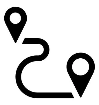 Location Map Pointer Illustrazione stock