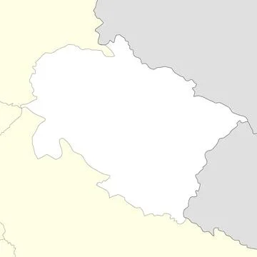 Location map of Uttarakhand is a state of India Stock Illustration