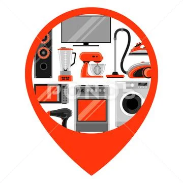 Stock Illustration - Items for sale