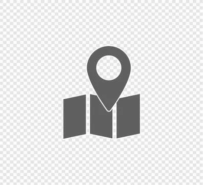 Location navigation point, location search Stock Illustration