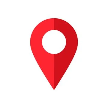 Location or map pin symbol Stock Illustration