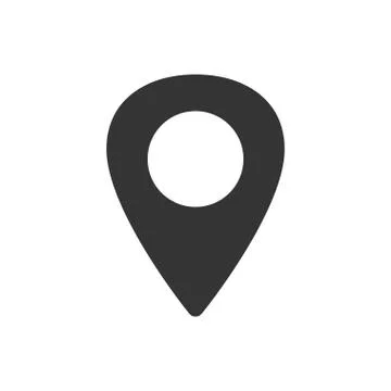 Location Pin Icon Stock Illustration