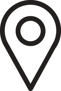 Location pin icon Stock Illustration
