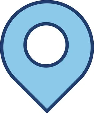 Location pin Stock Illustration
