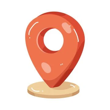 Location pin Stock Illustration