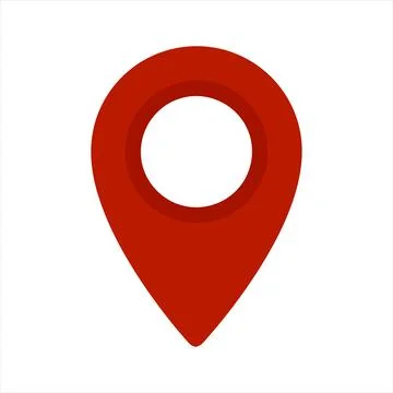 Location Pin Location Map Pin Pointer Symbol GPS Navigator Pin Checking Poi.. Stock Illustration