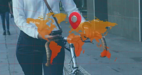 Mid Pin From Stock Footage Royalty - Location Pin Over World Map Footage 150451996 Iconl 