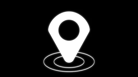 Location Pin Pointer Animation Stock Footage 303398193