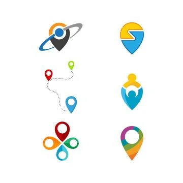 Location point icon vector illustration Stock Illustration