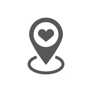 Location point isolated icon, vector illustration design. Logistics collection Stock Illustration