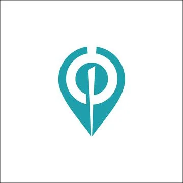 Location point Logo template vector icon illustration design Vector Stock Illustration