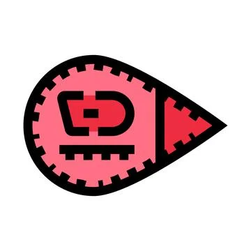 Location pointer compass graphic interface sign Stock Illustration