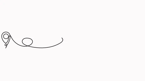 Location pointer continuous one line drawing animation. Stock Footage 302090120