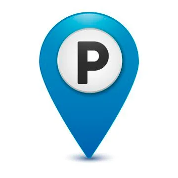 Location pointer icon. Park icon. Vector. Stock Illustration
