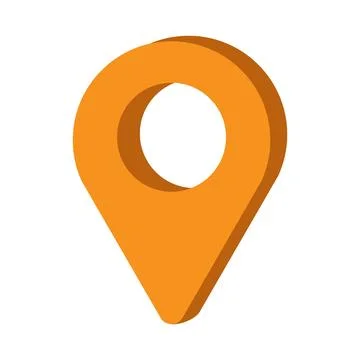 Location pointer icon vector Illustration Stock Illustration