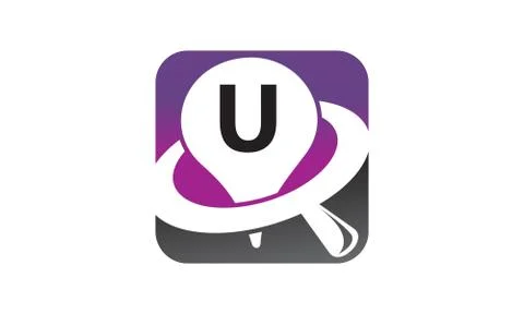 Location Search Solutions Initial U Stock-Illustration