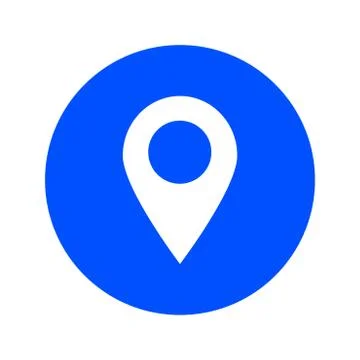 Location sign symbol. Stock Illustration