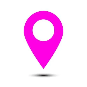 Location sign symbol. Stock Illustration