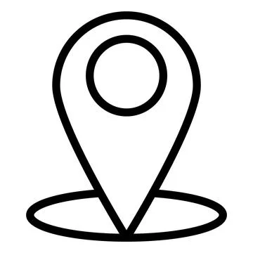 Location Vector Icon Design Illustration Stock Illustration