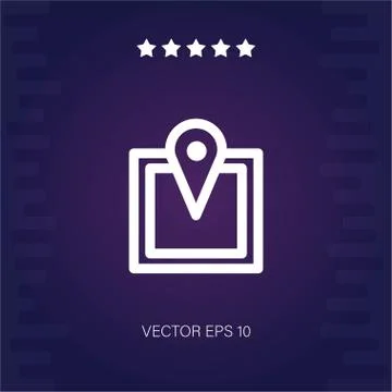 Location vector icon Stock Illustration