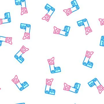 Locator device vector seamless pattern flat 스톡 일러스트