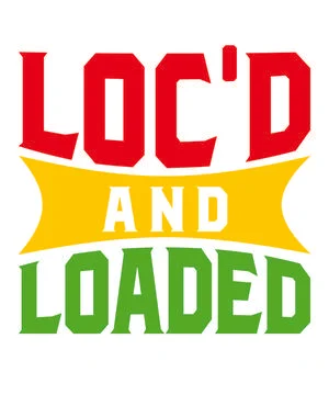 Loc'd And Loaded Stock Illustration