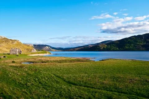 Loch Assynt Stock Photos