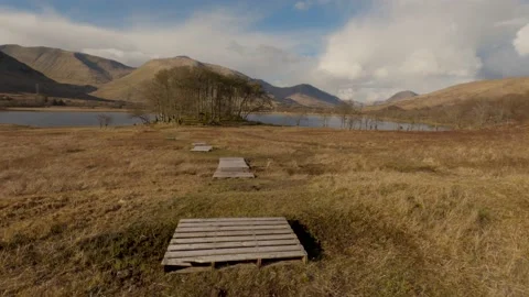 Loch Awe time lapse Stock Footage 152156211