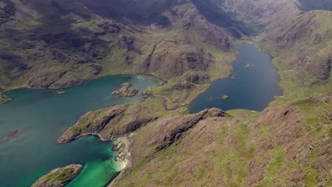 Loch Caruisk 1 Stock Footage 258468630