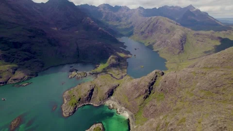 Loch Caruisk 10 Stock Footage 258468891