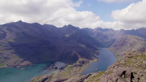 Loch Caruisk 8 Stock Footage 258468807