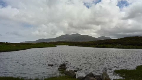 Loch Druidibeag time lapse Stock Footage 155169830