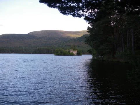 Loch An Eilein Stock Photos