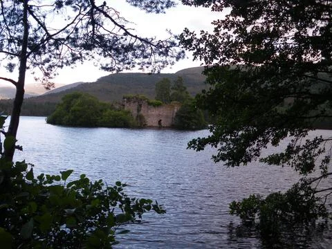 Loch An Eilein Stock Photos