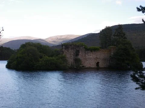 Loch An Eilein Stock Photos