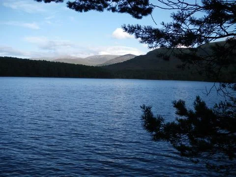 Loch An Eilein Foto stock