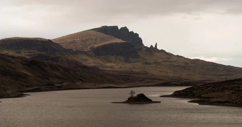 Loch Fada Stock Footage 88059243