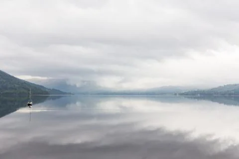 Loch Fyne Reflections Foto stock