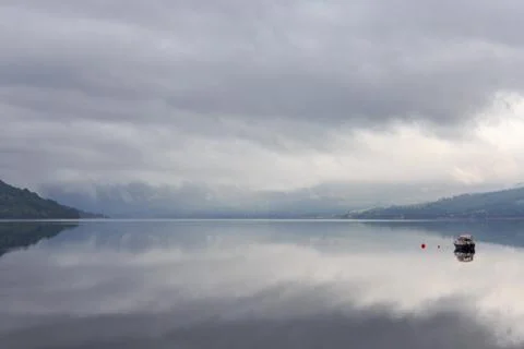 Loch Fyne Reflections Stock Photos