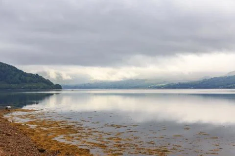 Loch Fyne Reflections Stock Photos
