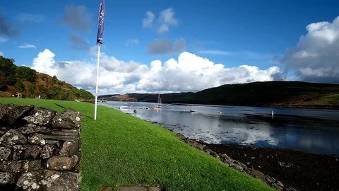 Loch Harport Stock Footage 78484756