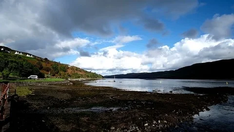 Loch Harport Skye Stock Footage 78484538