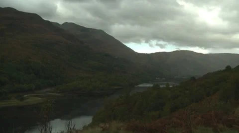 Loch Lapse Video stock 8570784