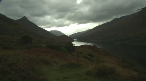 Loch Lapse Video stock 8570911