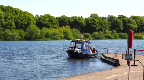 Loch leven Stock Footage 68903374