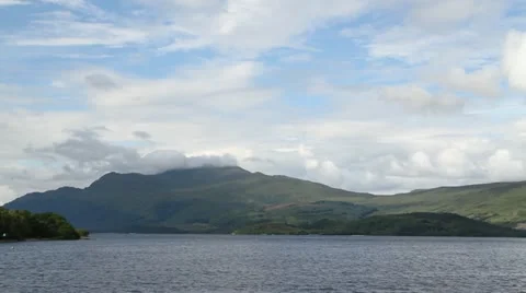 Loch lomond Scotland, United Kingdom Stock Footage